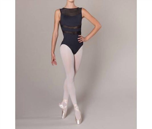 Energetiks - Lexi Ladies High Neck Mesh Tank Leotard