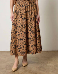 Lilla P - Women's Paneled Maxi Skirt