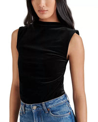 STEVE MADDEN Esen Bodysuit in black - women's shirt - view 5