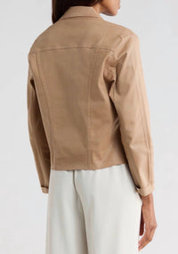 L'Agence - Janelle Slim Fit Raw Hem Jacket