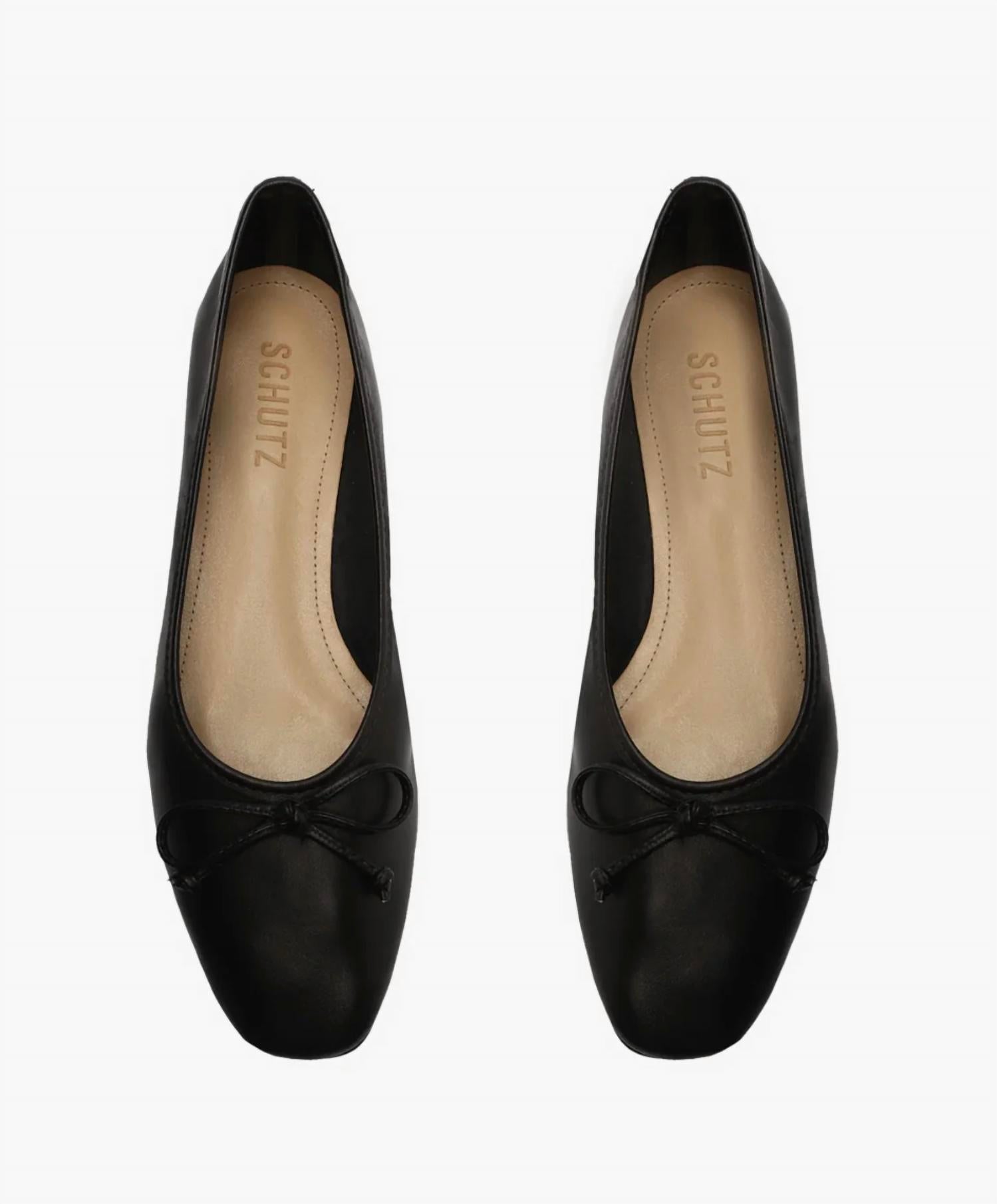 Schutz - Women's Arissa Leather Ballet Flat