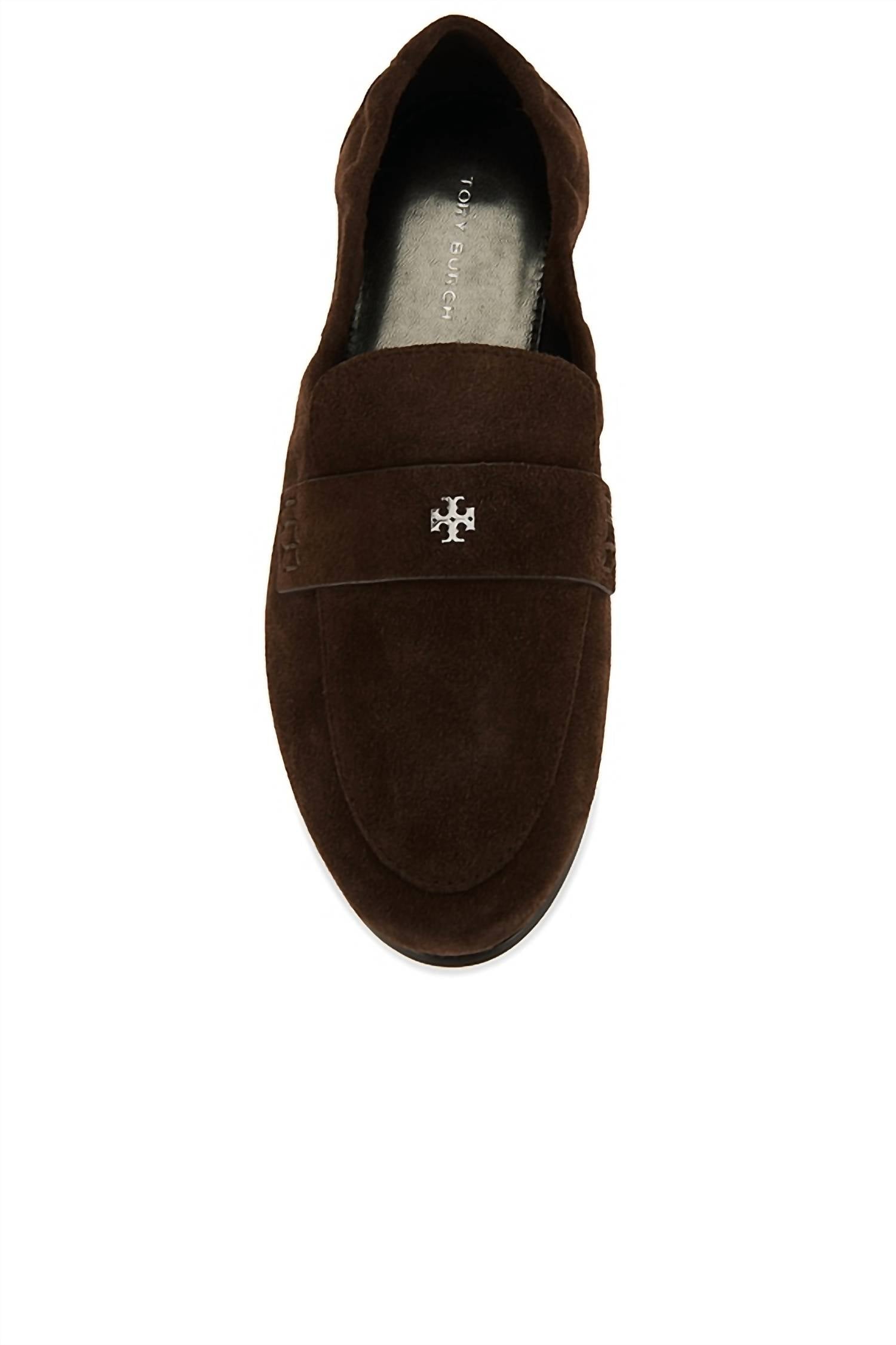TORY BURCH Women's Ballet Loafer in dark cocoa - women's flats - view 4