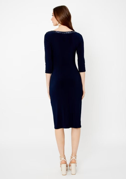 Joseph Ribkoff - Sequin Sheath Dress