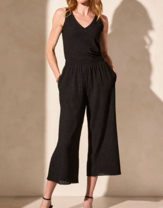 Tribal - Pull On Flowy Wide Crop Pants