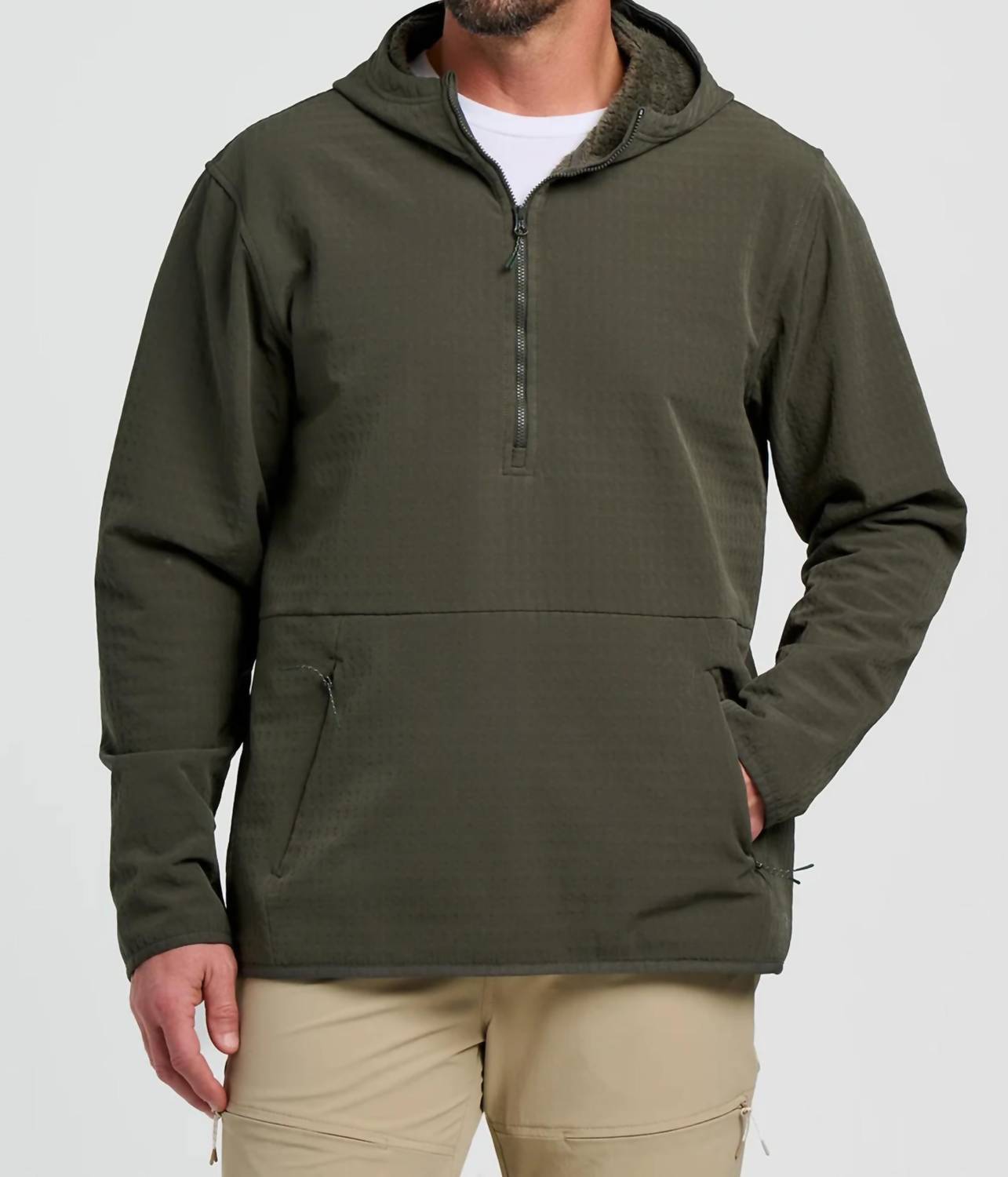 Free Fly - Gridback Fleece Anorak Hoodie