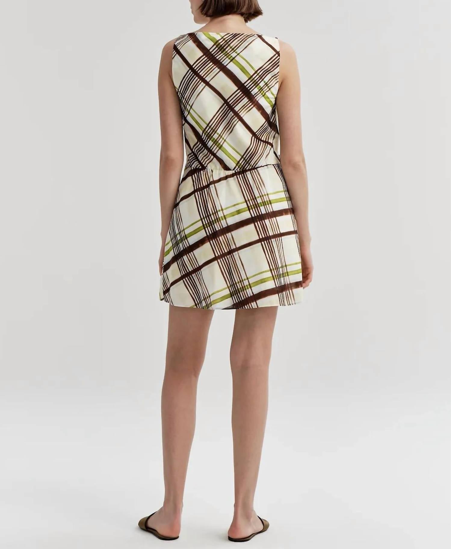 A.L.C. - Dea Plaid Mini Dress