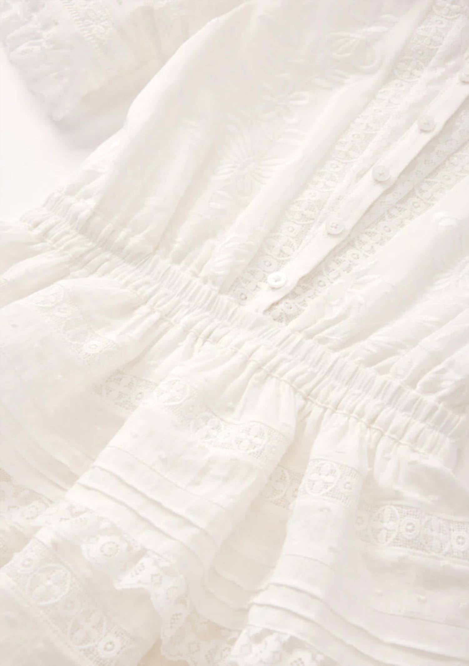 Marlo - Betty Embroidered Mini Dress
