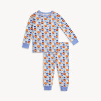 magnetic me Kid's Magnetic Pajama Set in hoops there it is - kids' sleepwear