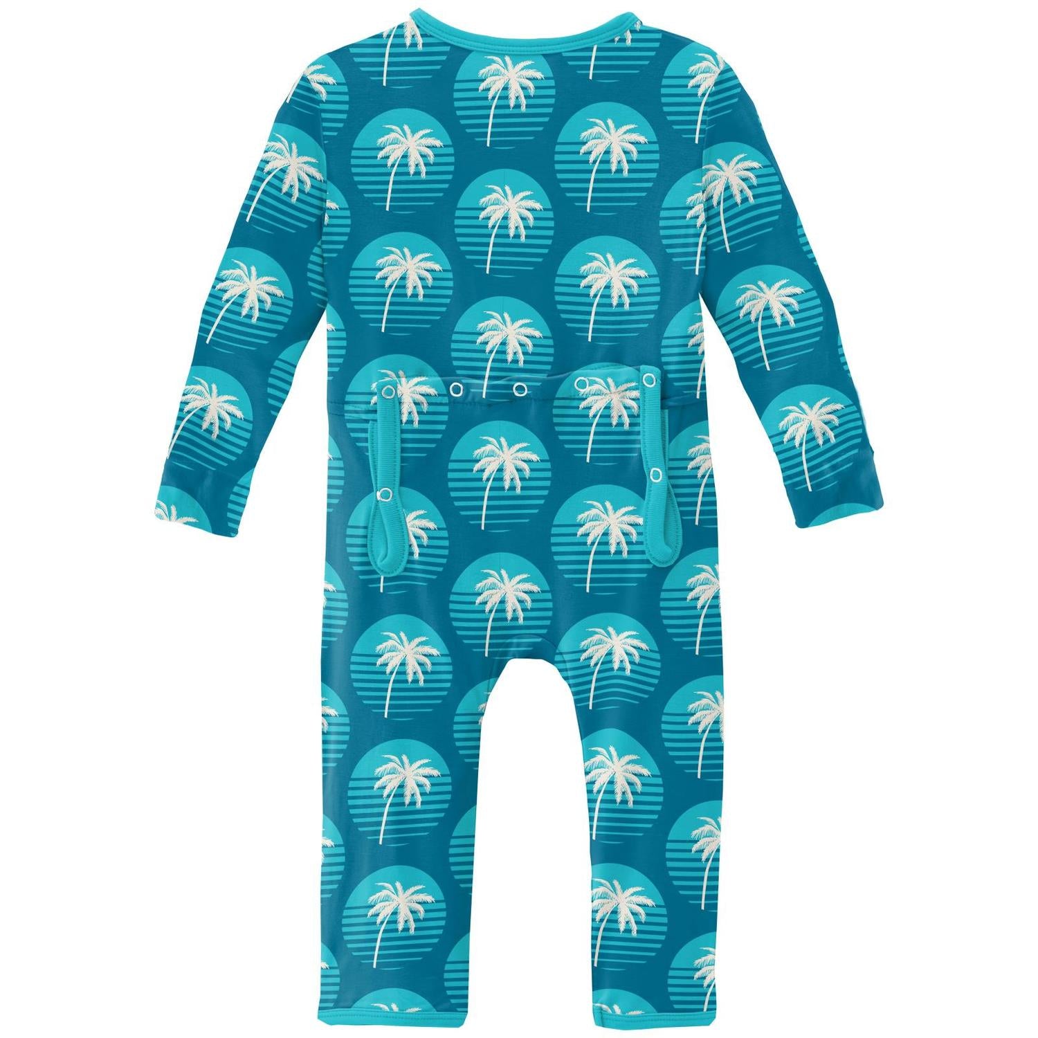 Kickee - Kids' Print Coverall with Snaps