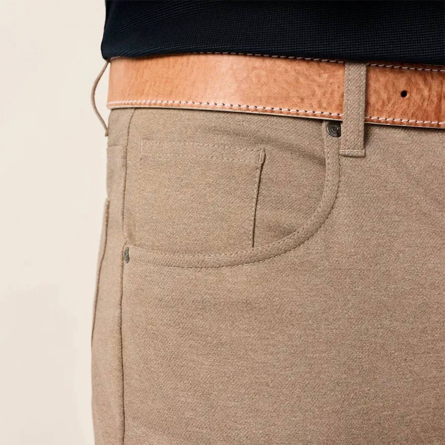 Johnnie-O - Burbank Stretch Knit 5-Pocket Pant - 32"
