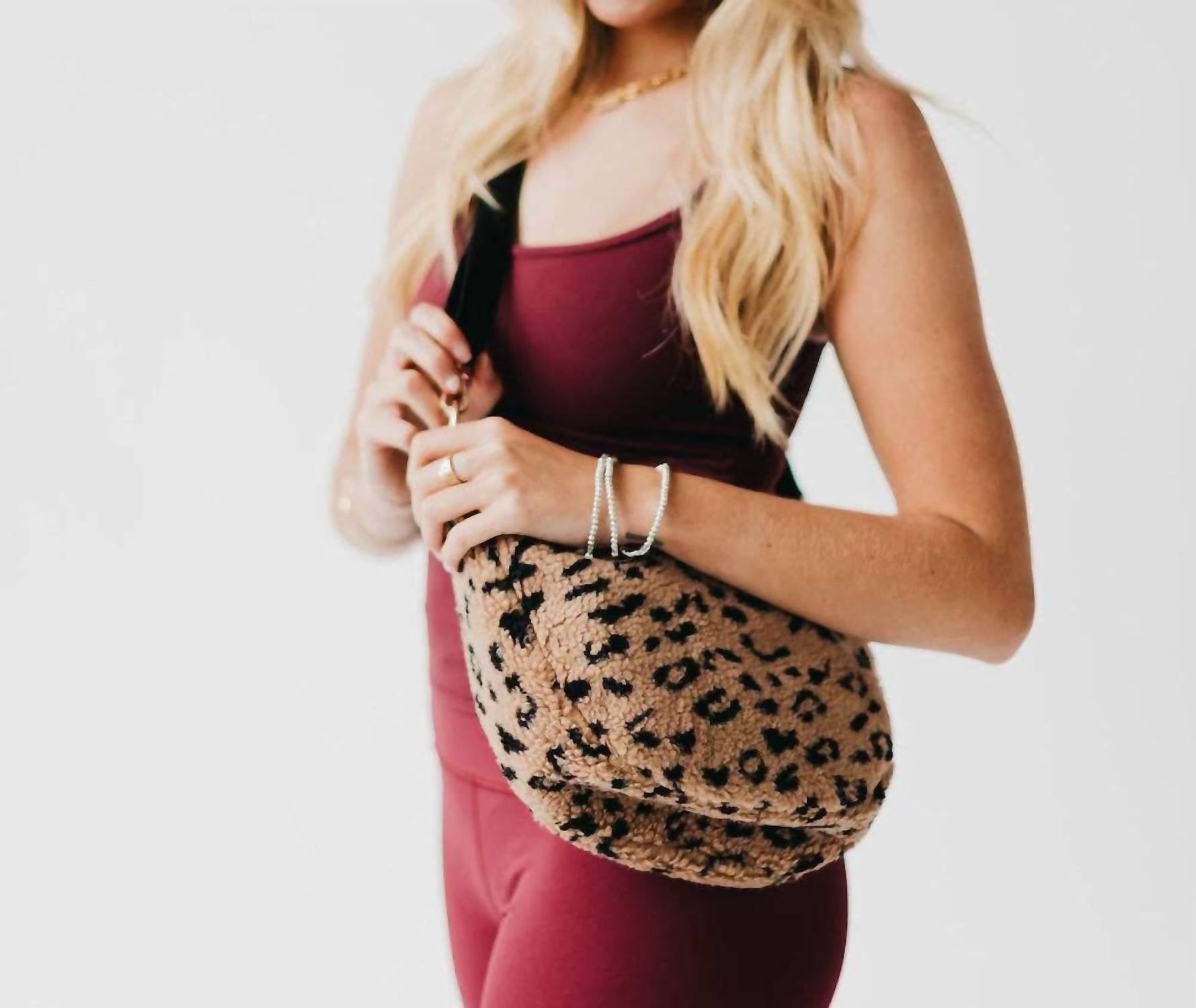 Pretty Simple - Women's Shirley Sherpa Crossbody Bag