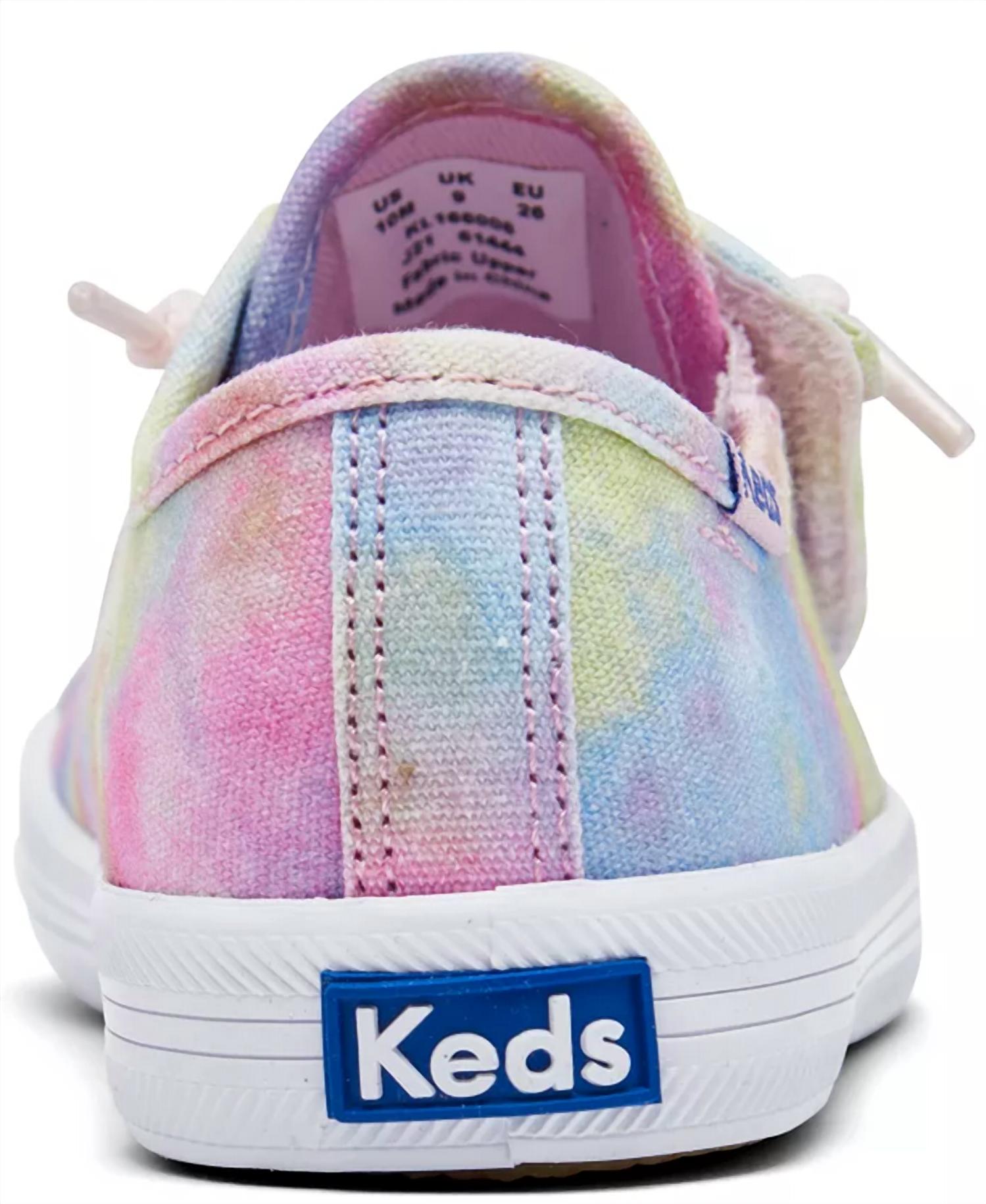Keds Infant-Toddler Kickstart Sneaker in tie dye - kids' sneaker - view 5