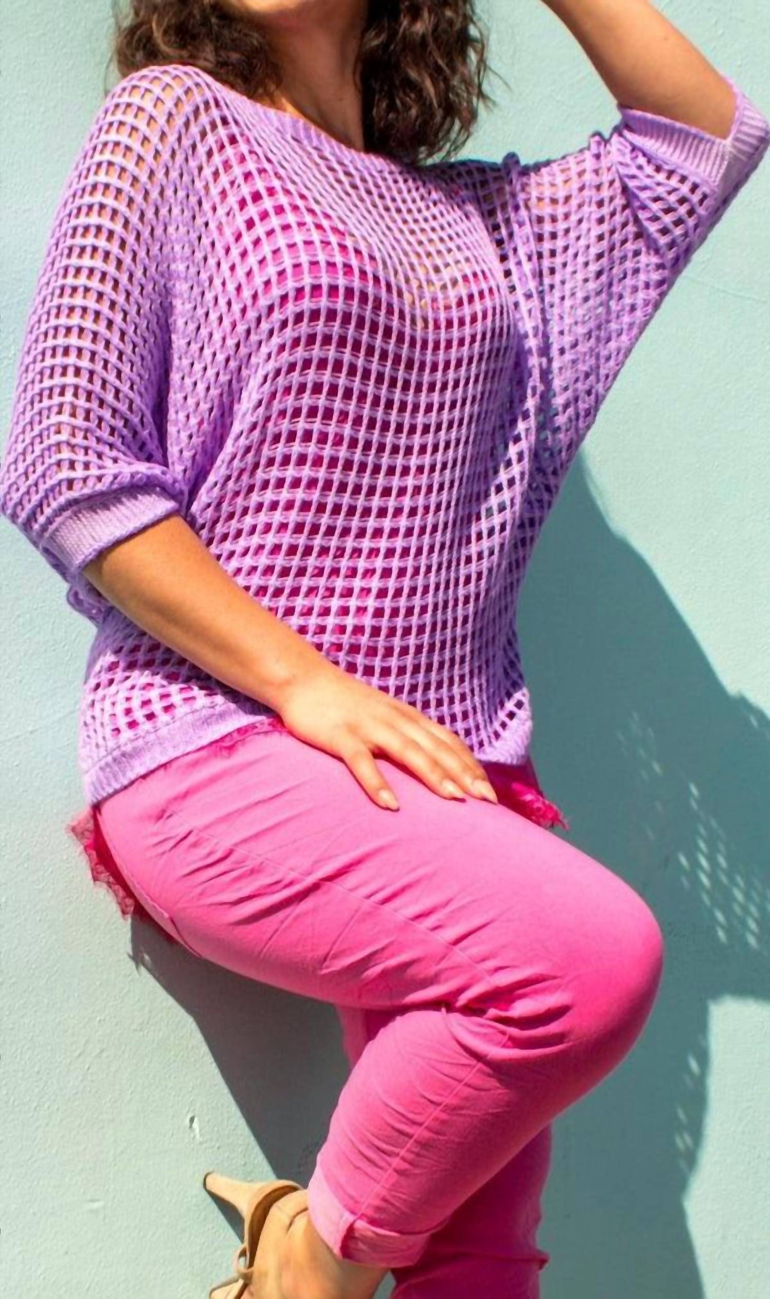 Gigi Moda - Rosana Crew Neck Knit Sweater