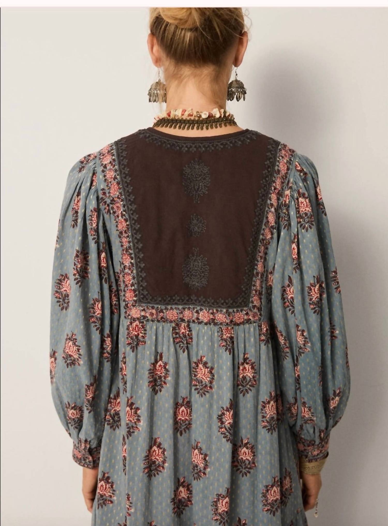 Maison Hotel - Water Lillies Allegra Dress