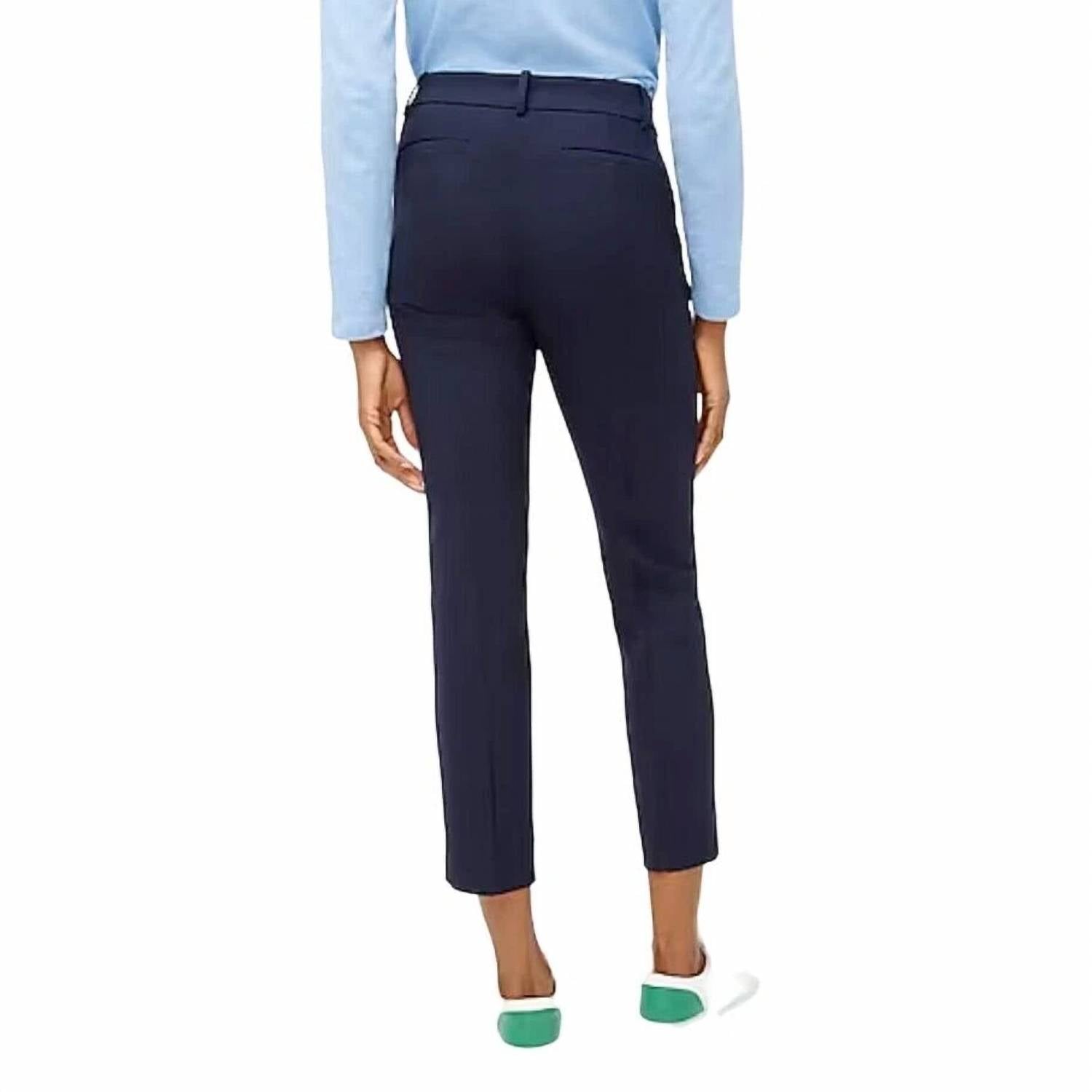 J.Crew - Slim Cropped Ruby Pant In Stretch Twill