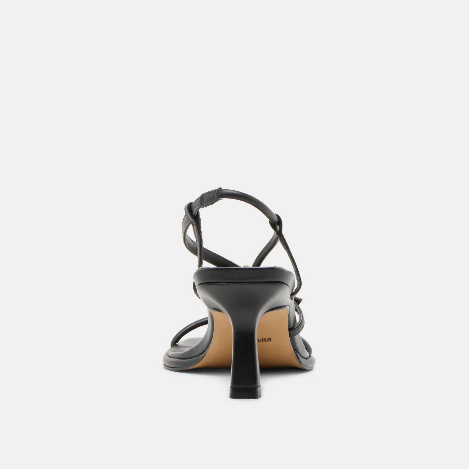 Dolce Vita Women's Mylee Heels in black leather - women's heels - view 7