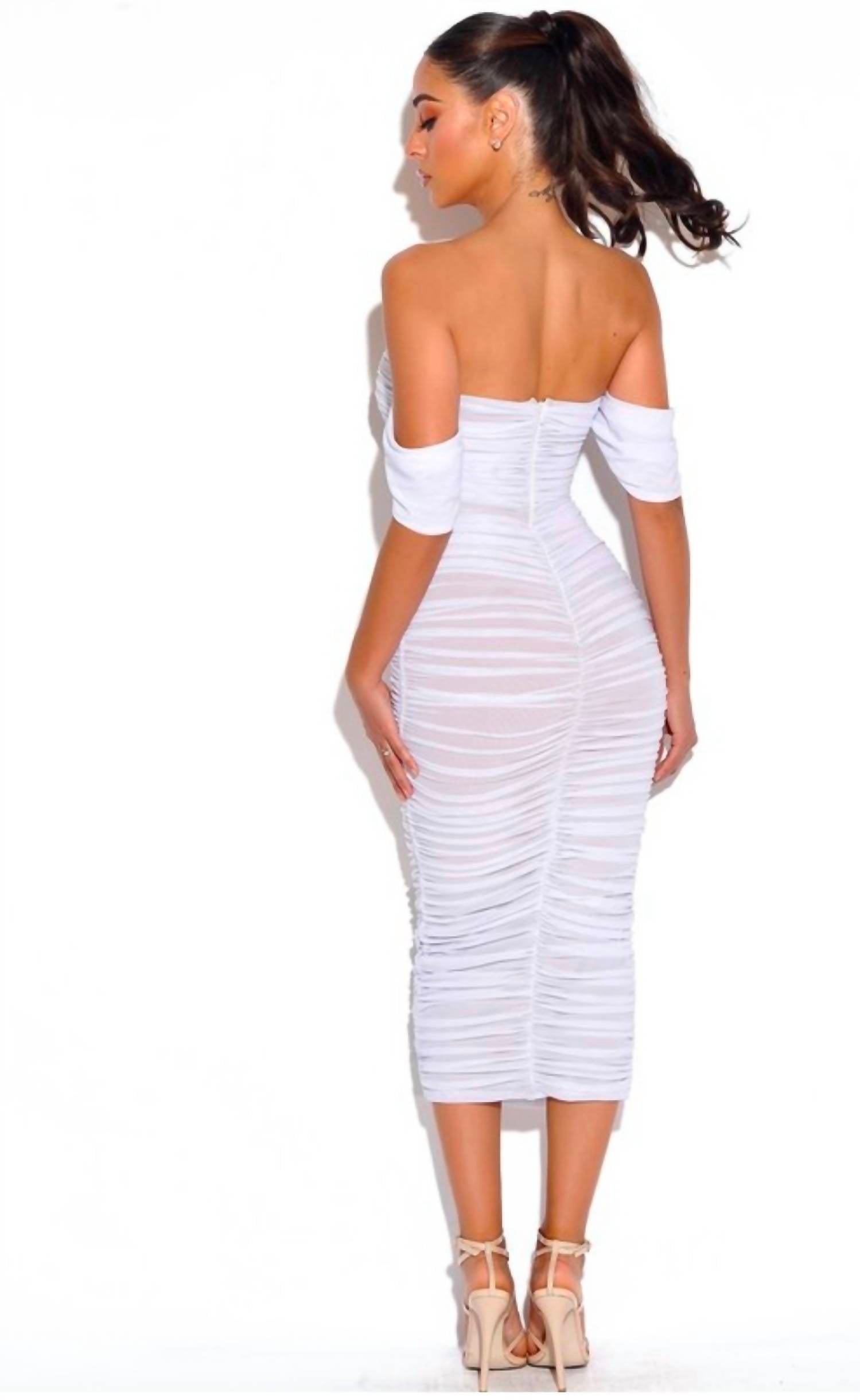 Miss Circle - quienby mesh dress