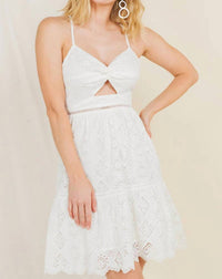 Minuet - Lace Mini Dress
