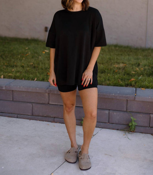 Charlotte Avery - Everly Oversized Tee & Short Set
