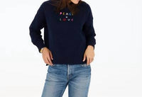 Kerri Rosenthal - Boyfriend Peace And Love Sweater