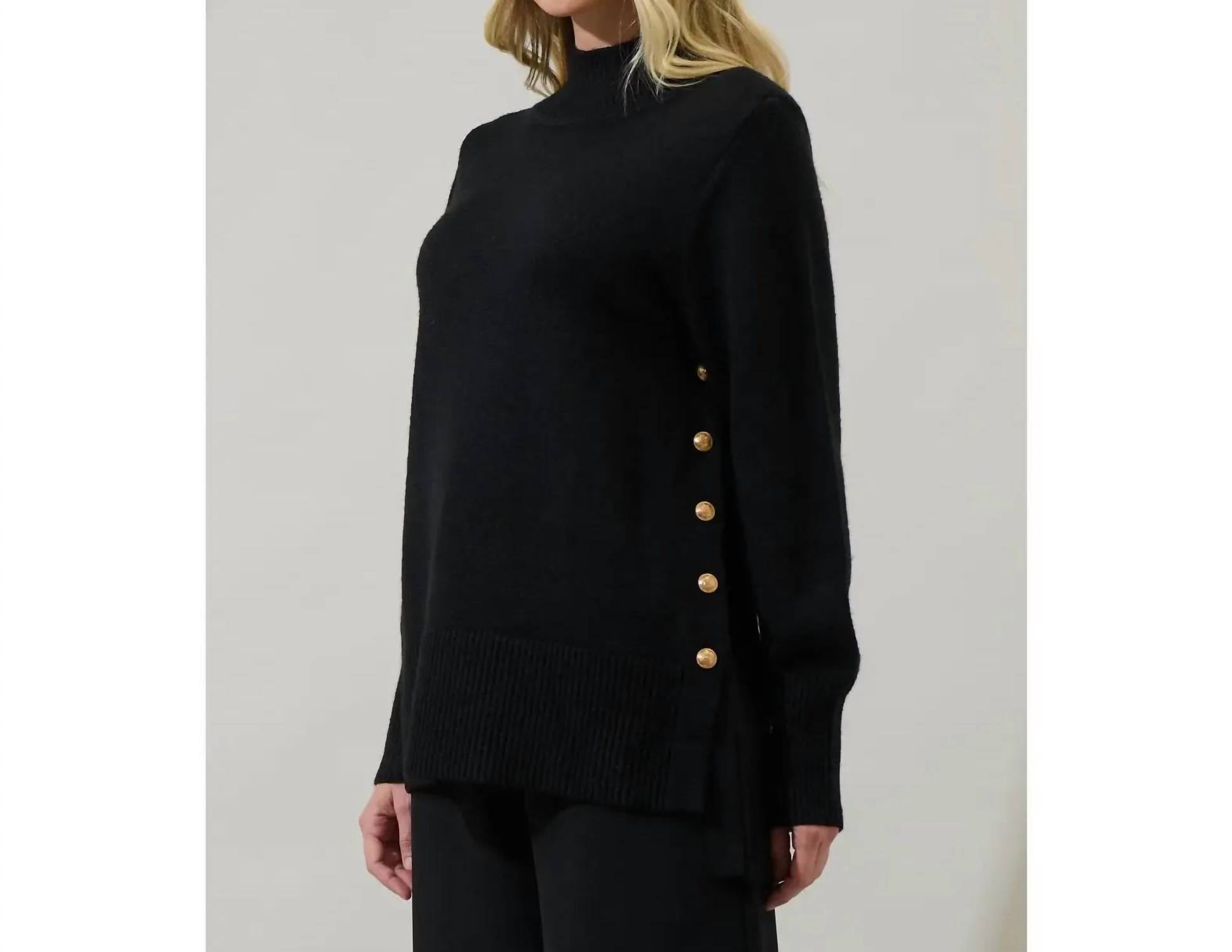 Sugarlips - Nova Mock Neck Sweater