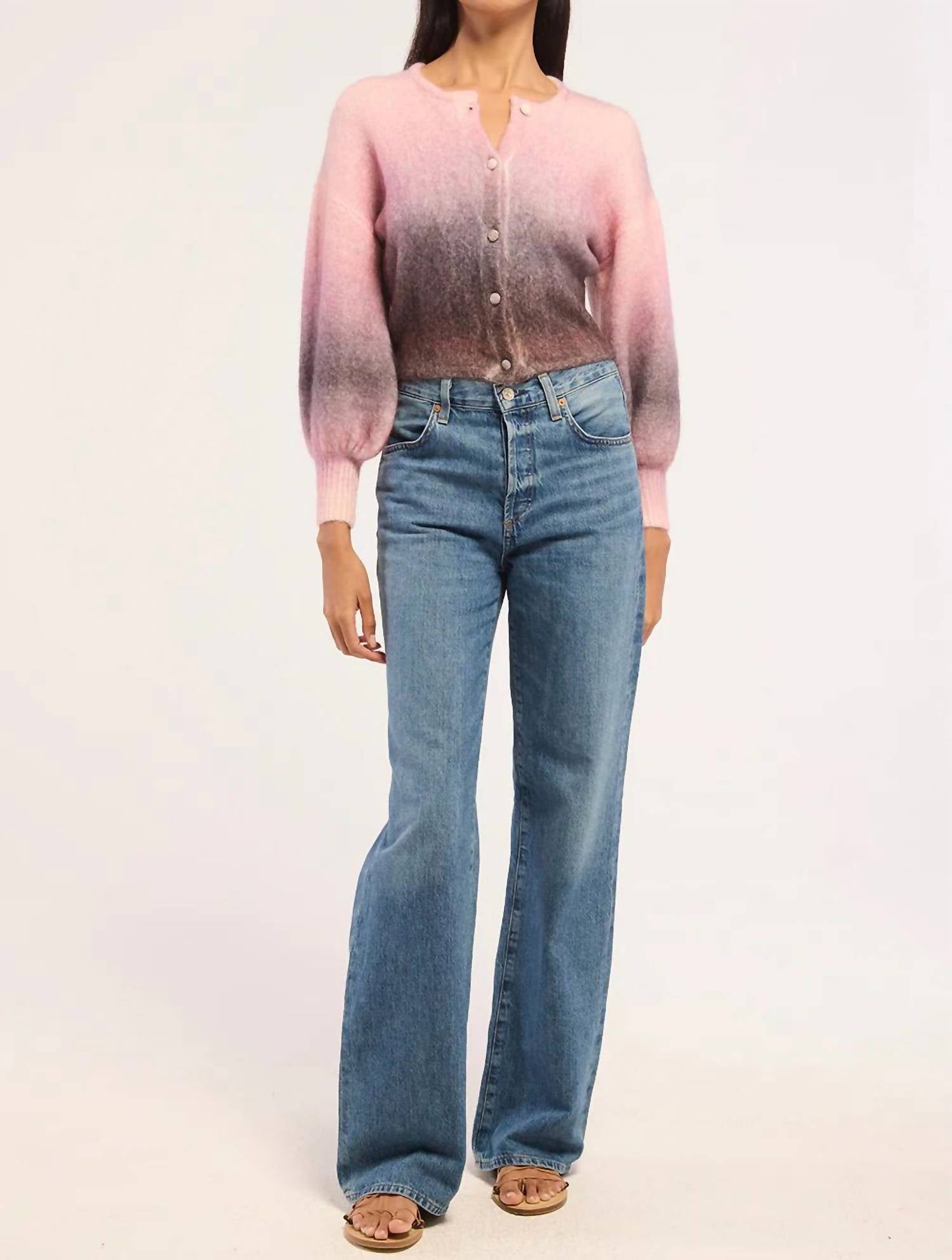 Misa Los Angeles - Peggy Button Front Cardigan