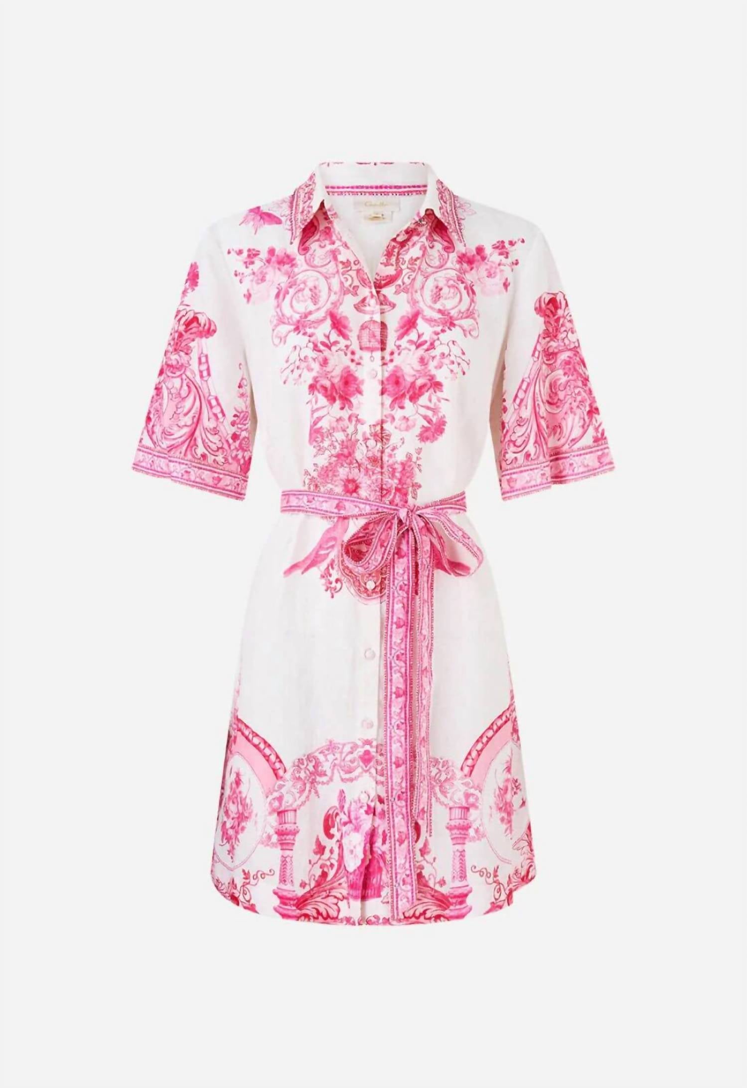 Camilla - Short Shirt Dress