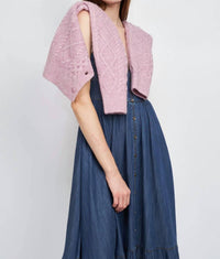 En Saison - Sirka Puffed Sleeve Cardigan