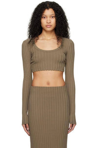Cotton Citizen - Capri Crop Long Sleeve Top