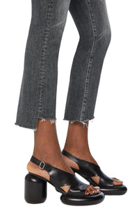 Mother - Insider Crop Step Fray Jean