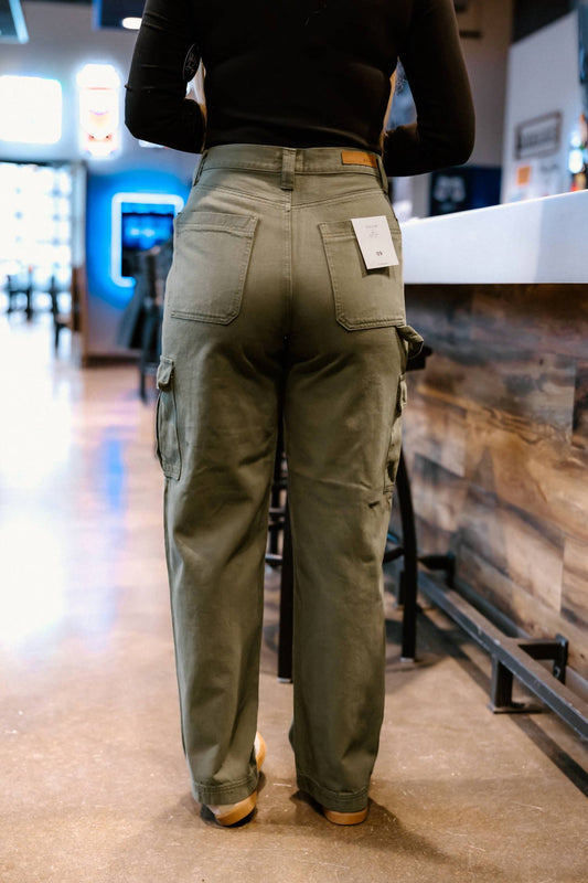 Cello - Indy High Rise Cargo Pants