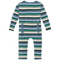 Kickee - Kids' Print Coverall with Snaps