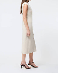 French Connection - Marley Knit Button Down Midi Dress