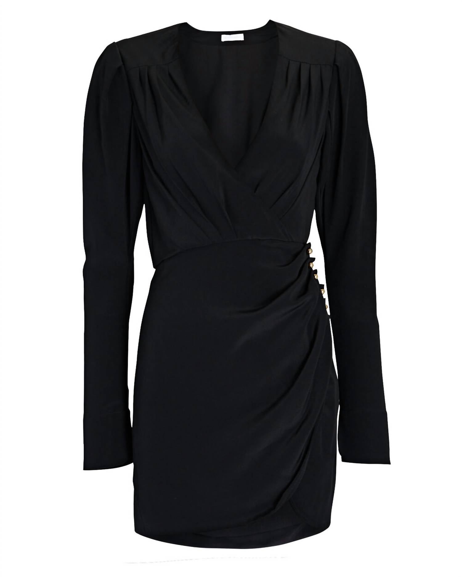 Jonathan Simkhai - LEILANI STRETCH LONG SLEEVE MINI DRESS