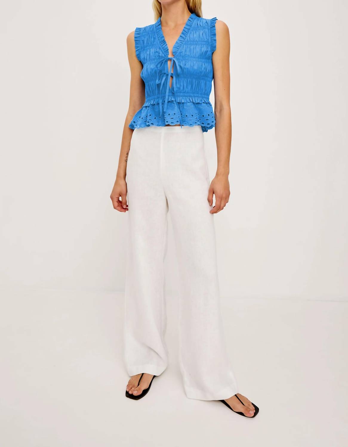 Rails - Martine Peplum Top