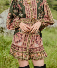 Farm Rio - Women's Flowering Garden Tree Mini Dress