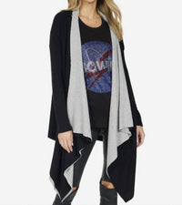 Michael Lauren - Tamar 2 Tone Open Cardigan