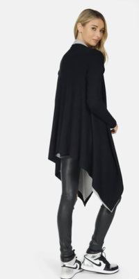 Michael Lauren - Tamar 2 Tone Open Cardigan