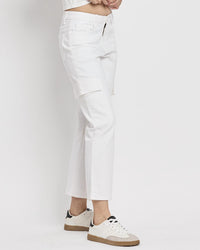 Vervet By Flying Monkey - Dani High Rise Straight Leg Cargo Jeans