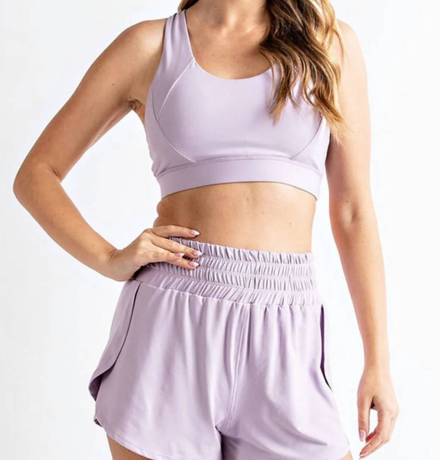 Rae Mode - Smocked Running Shorts