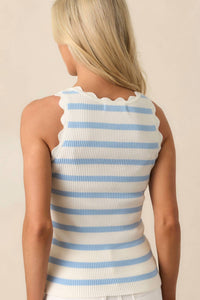 Prosperina - Shay Scallop Tank