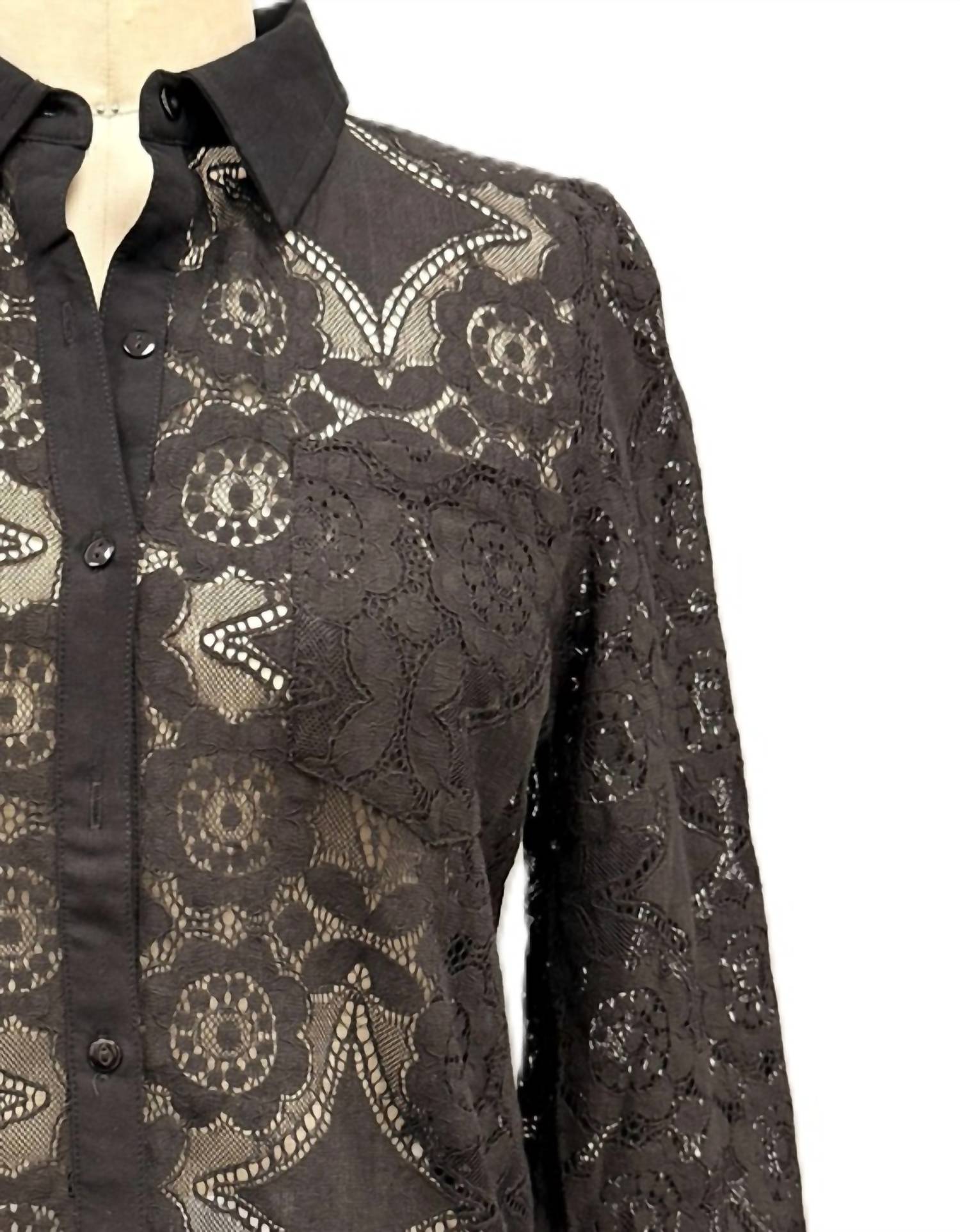 Paparazzi - Lace Shirt