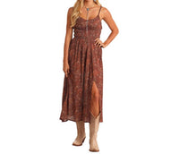 Rock & Roll Denim - Horse Print Midi Dress