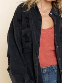 Pol - Long Sleeve Jacket Top