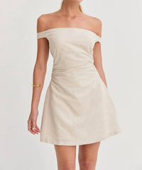 Crescent - The Newport Linen Mini Dress