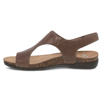 dansko Women's Reece Sandal in stone 1 - women's sandal - detail view