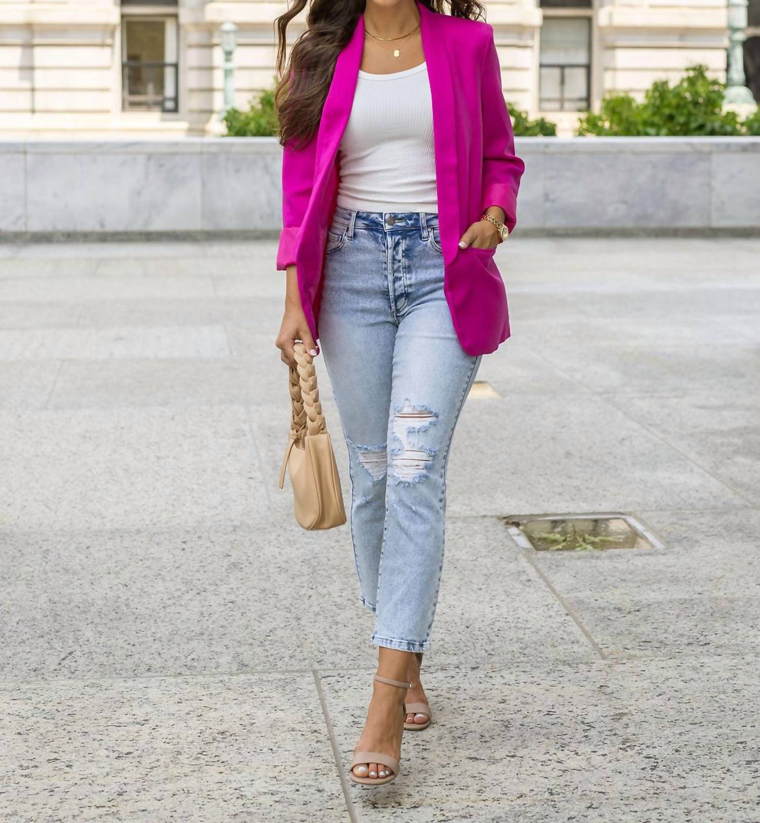 Grace And Lace - Premium Denim Mom Jeans