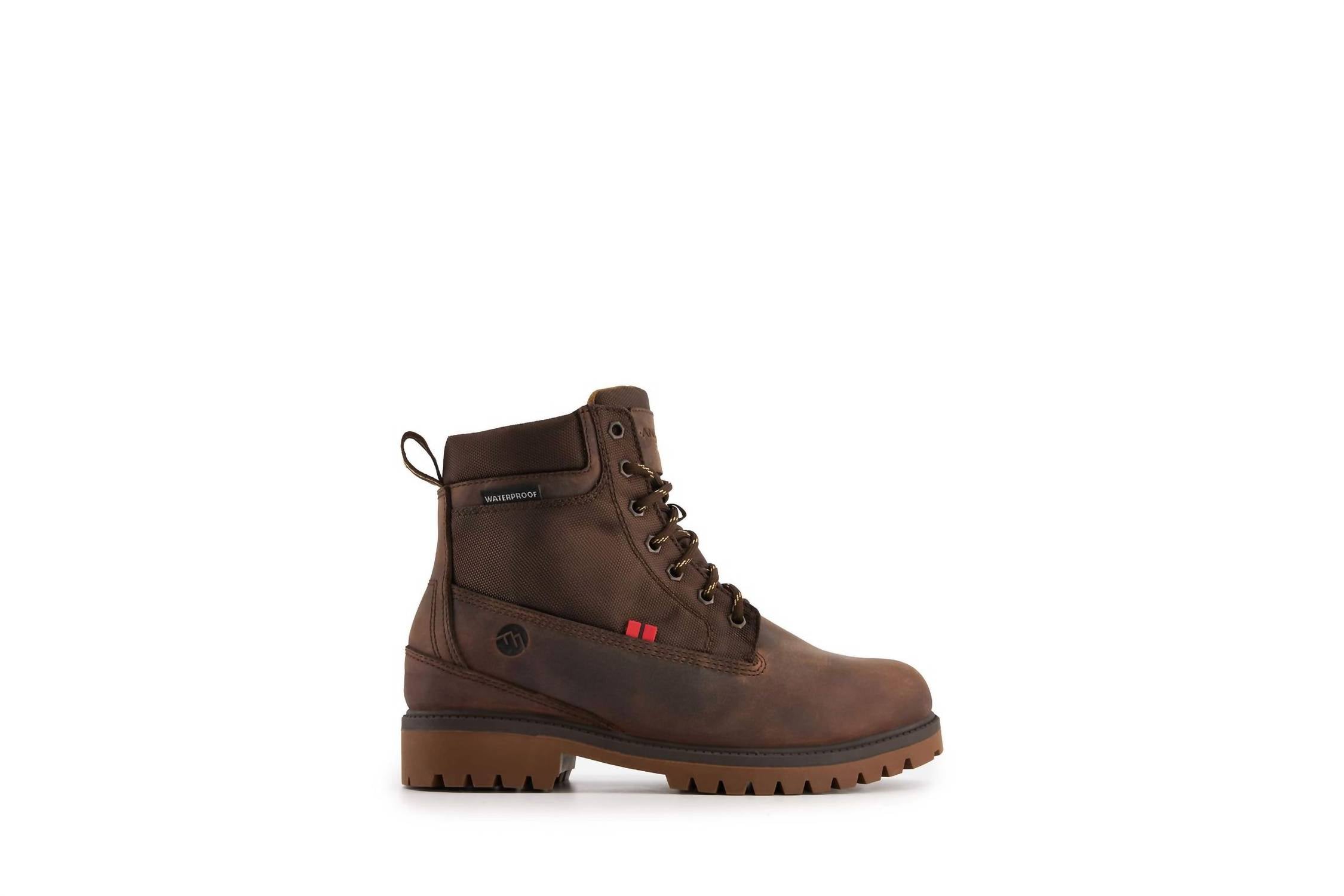 Andrea Men's Masculine Edge Leather Boots in dark brown - men's boots