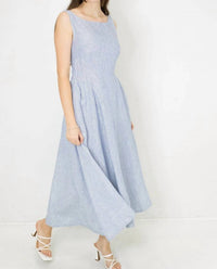 Olivaceous - Alina Stripe Maxi Dress