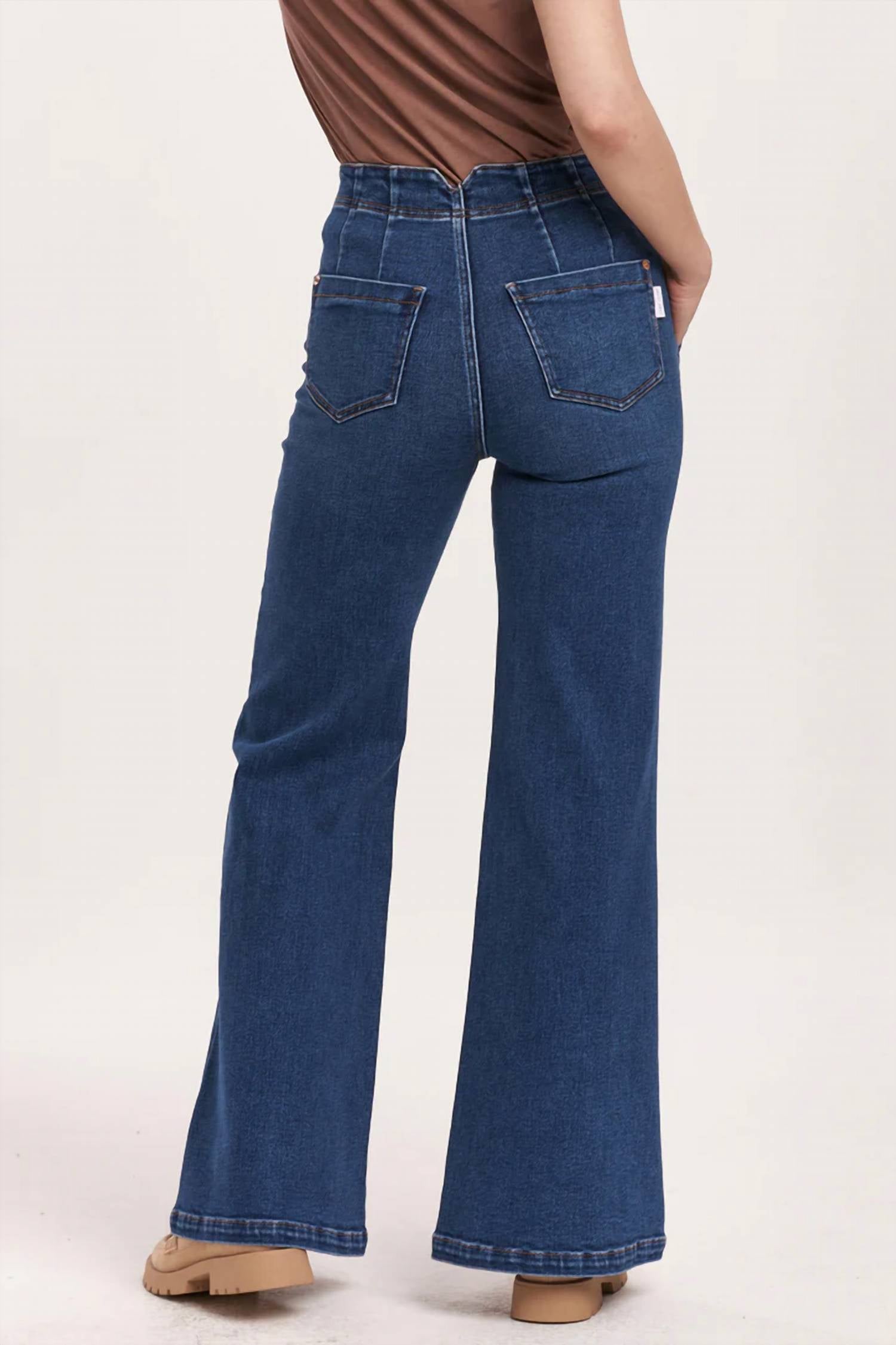 Dear John Denim - Fiona Super High Rise Wide Leg Jeans